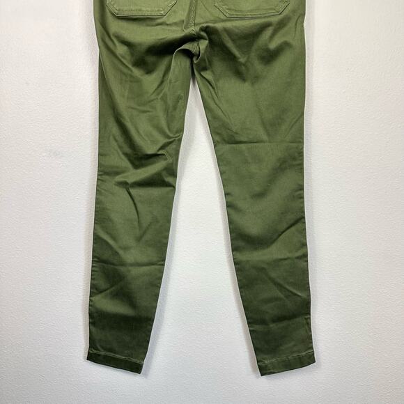 NWT J. Crew 9" Cargo Toothpick Pant Green 26 - Picture 3 of 16